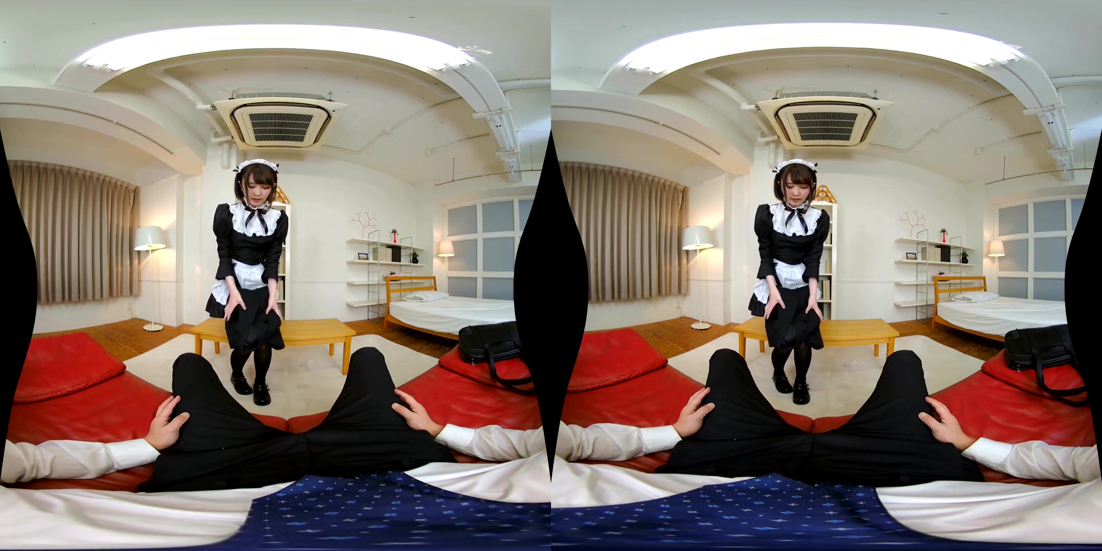 Pretty, Shaved Maid who Rejuvenates You; Japanese Maid Hardcore POV