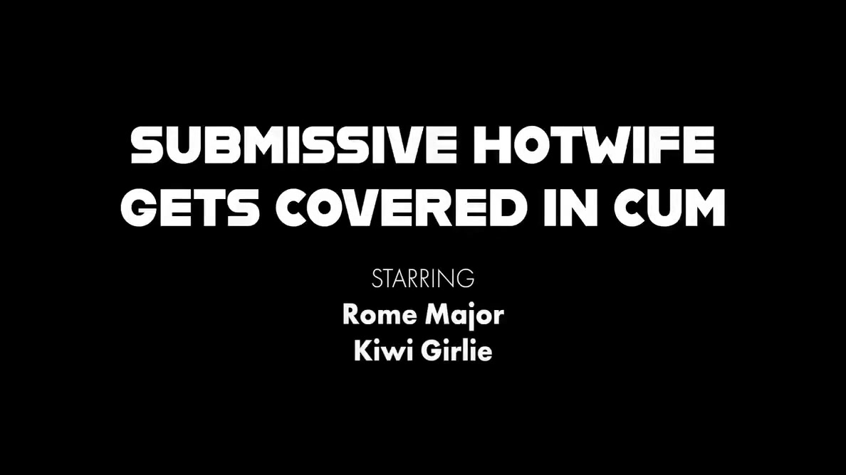 Rome Major In Submissive Hotwife Gets Covered In Cum