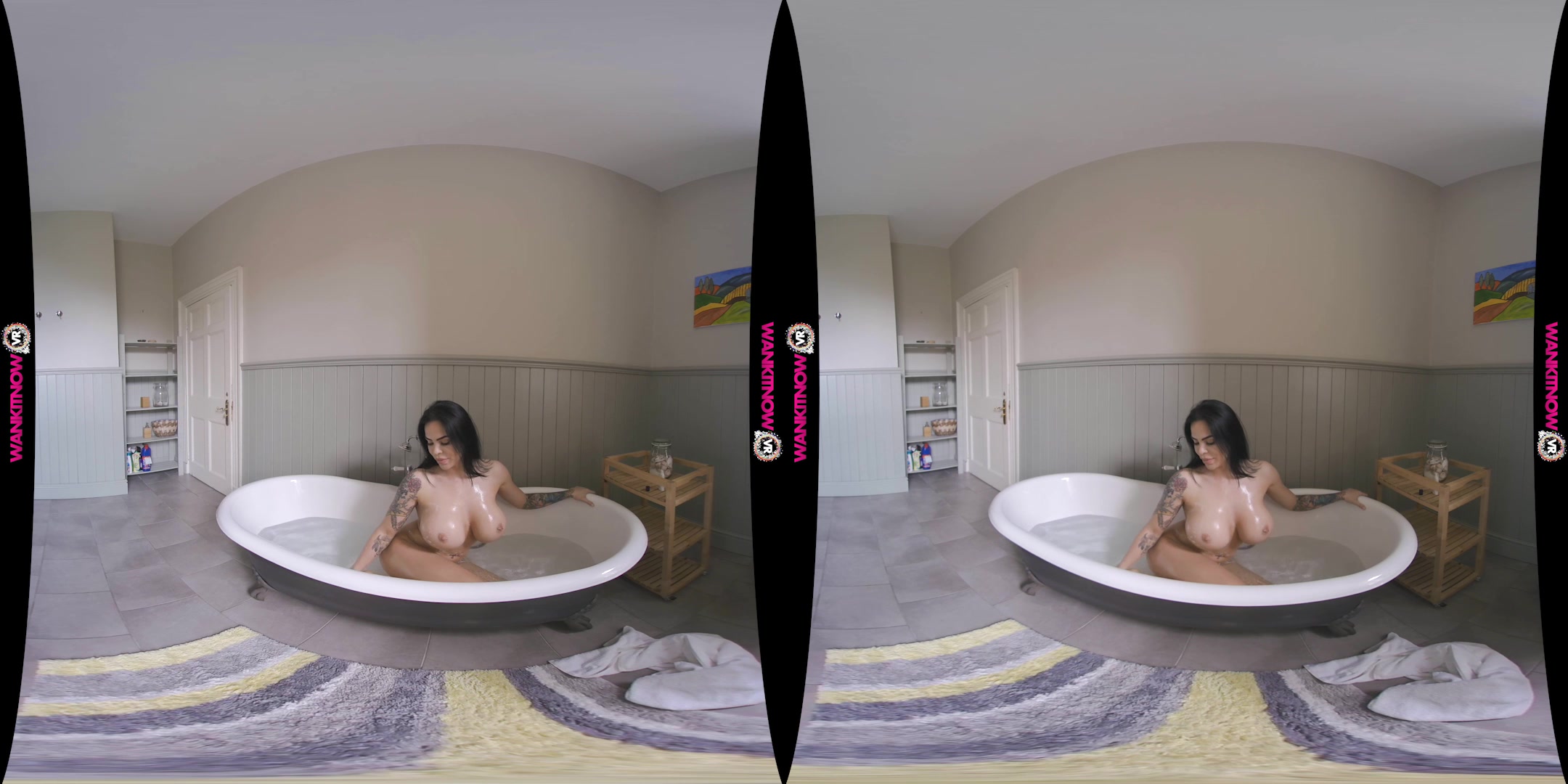 Bathtime Tosser featuring Maxi - WankitNowVR