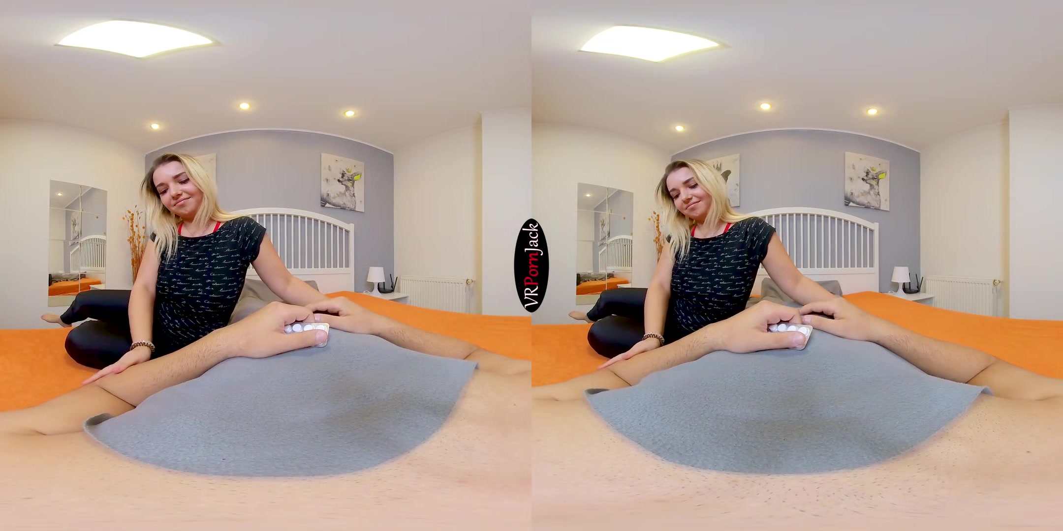 Big Boobs Are The Cure - Virtual Reality Blowjob with Busty Amateur