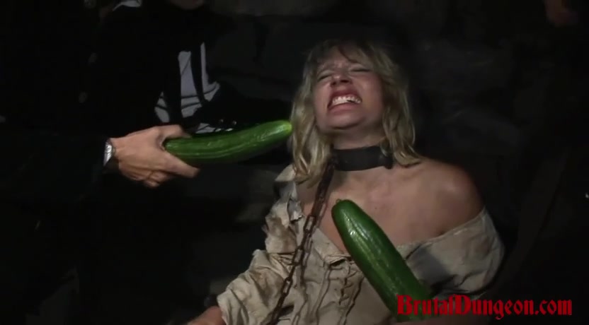 Wench Amalia is Punished with Gang Bang Food Sex & BDSM Fun for Food
