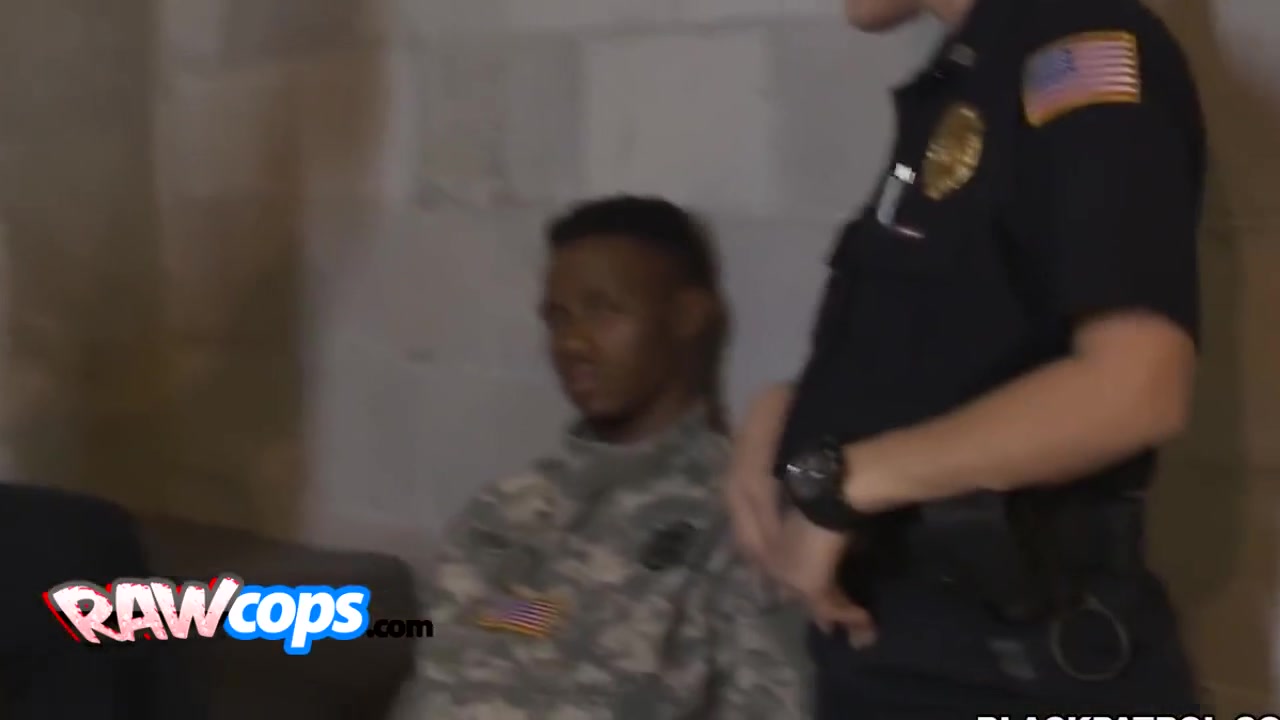 Lucky Marine Got Bribed To Fuck Bad Police Milfs