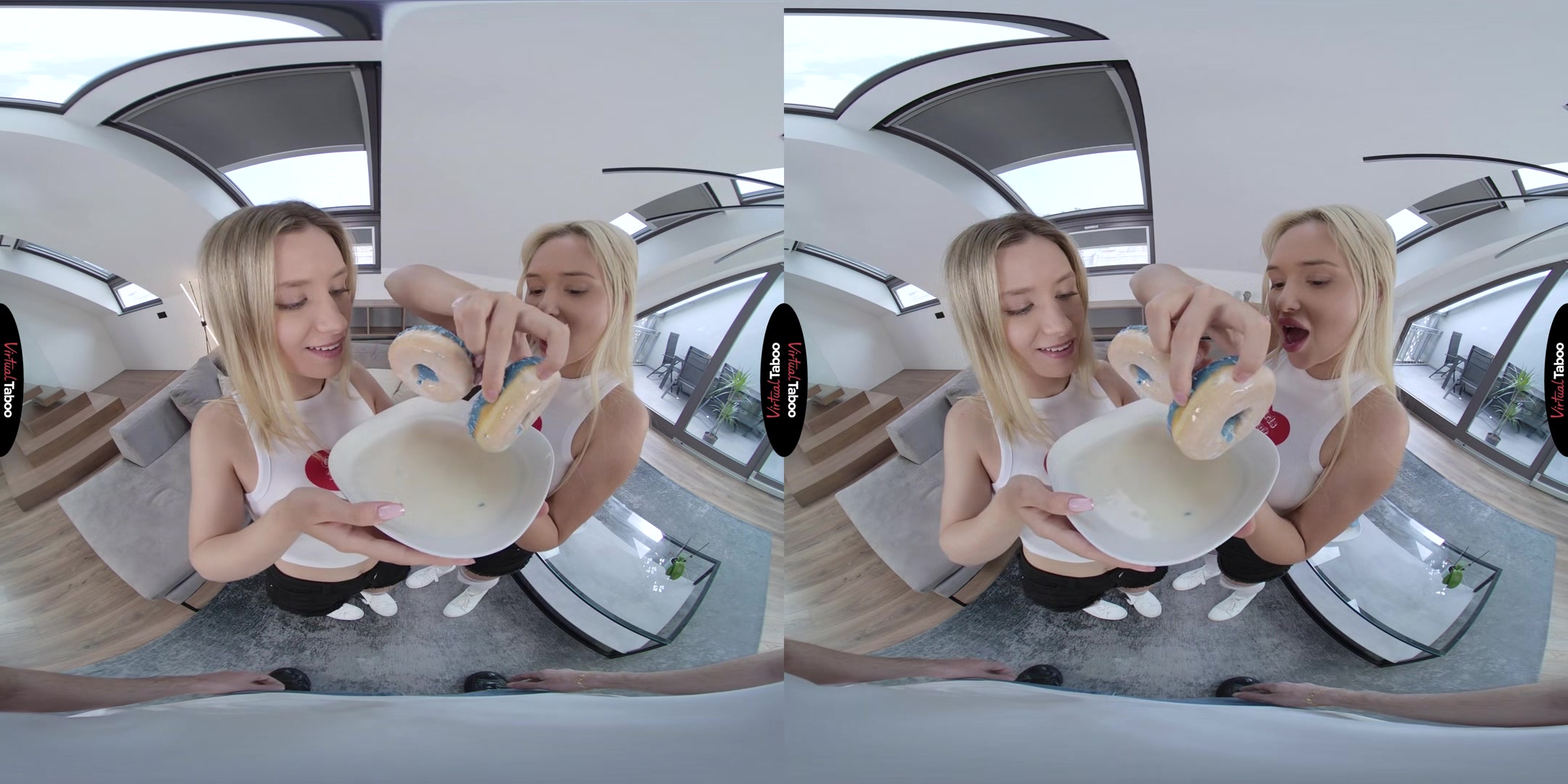 Jessie Ames, Lily Blossom VR Porn: Candy From Stepbrother - VirtualTaboo