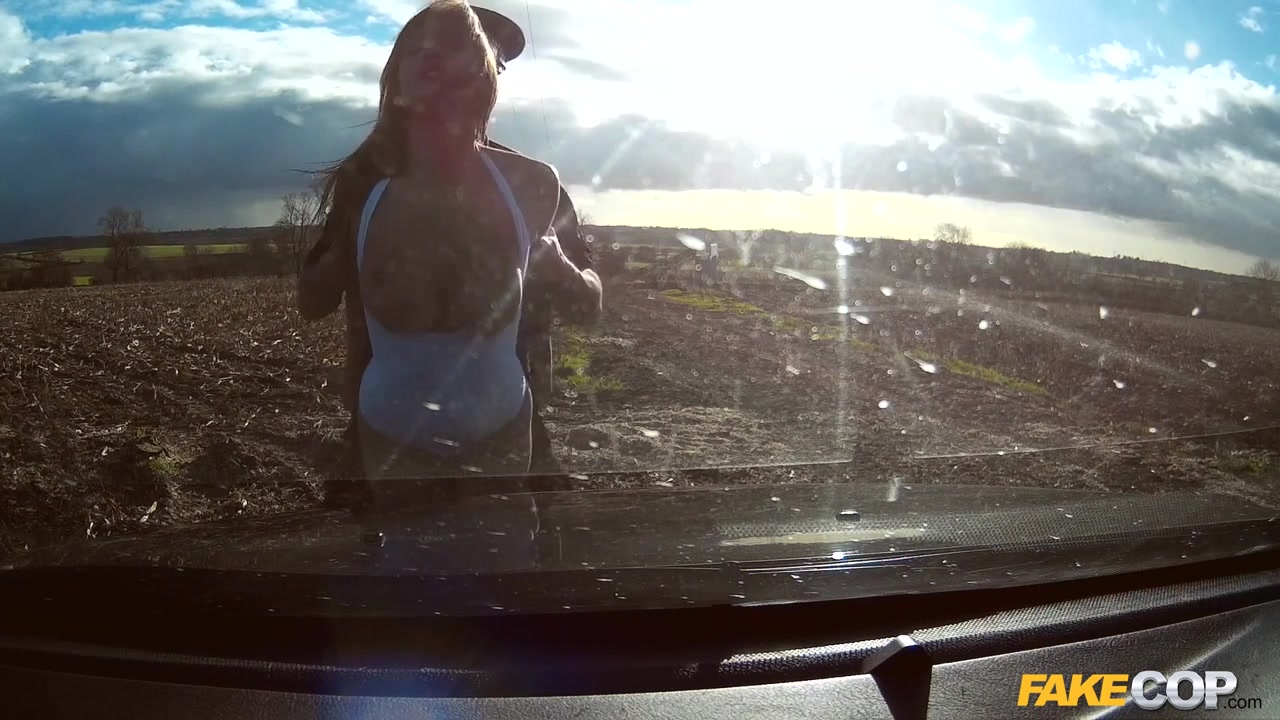 Chessie in Scrap Yard Cop Fucker: Busty Blonde Fucked In Junk Yard - FakeCop