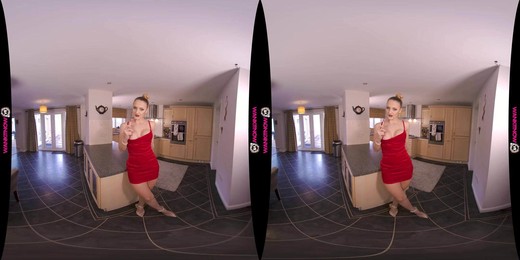 Strict Housewife - Busty MILF Solo Tease - SexLikeReal