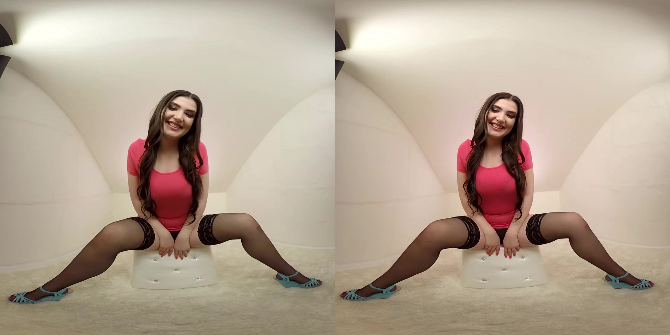 Busty Marry Morgan Toying Shaved Pussy - Shaved Teen Solo Model