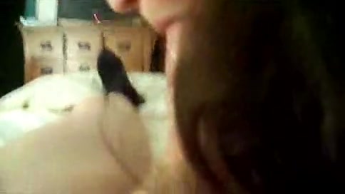 Hot Asian college girl making out with her boyfriend