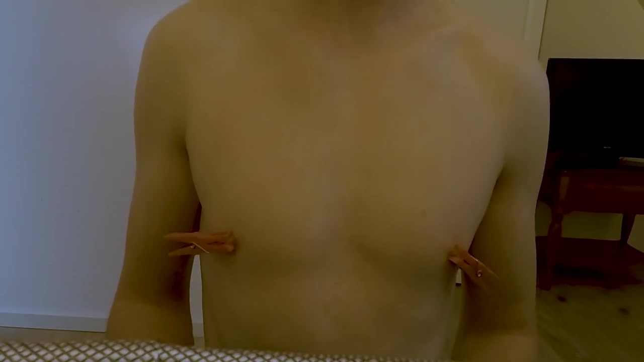 Playing With Nipples And Rip Clothes