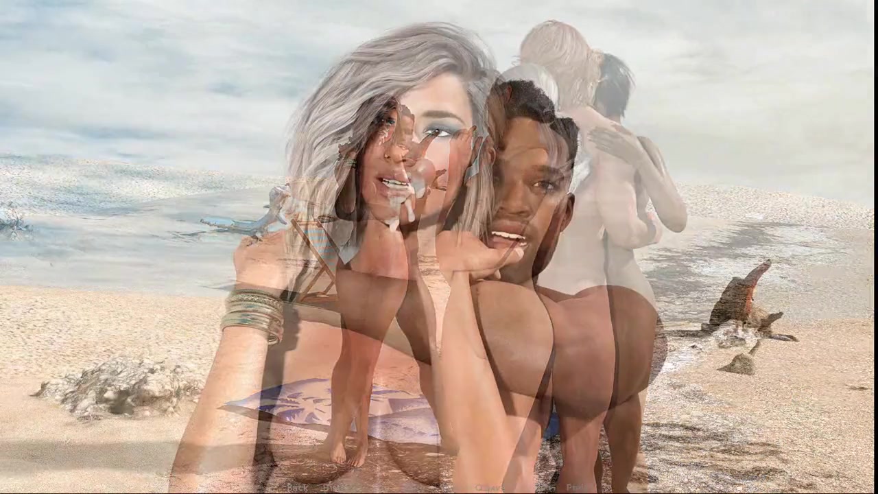 The Adventurous Couple Shared Interracial Group Sex On The Beach Ep 56