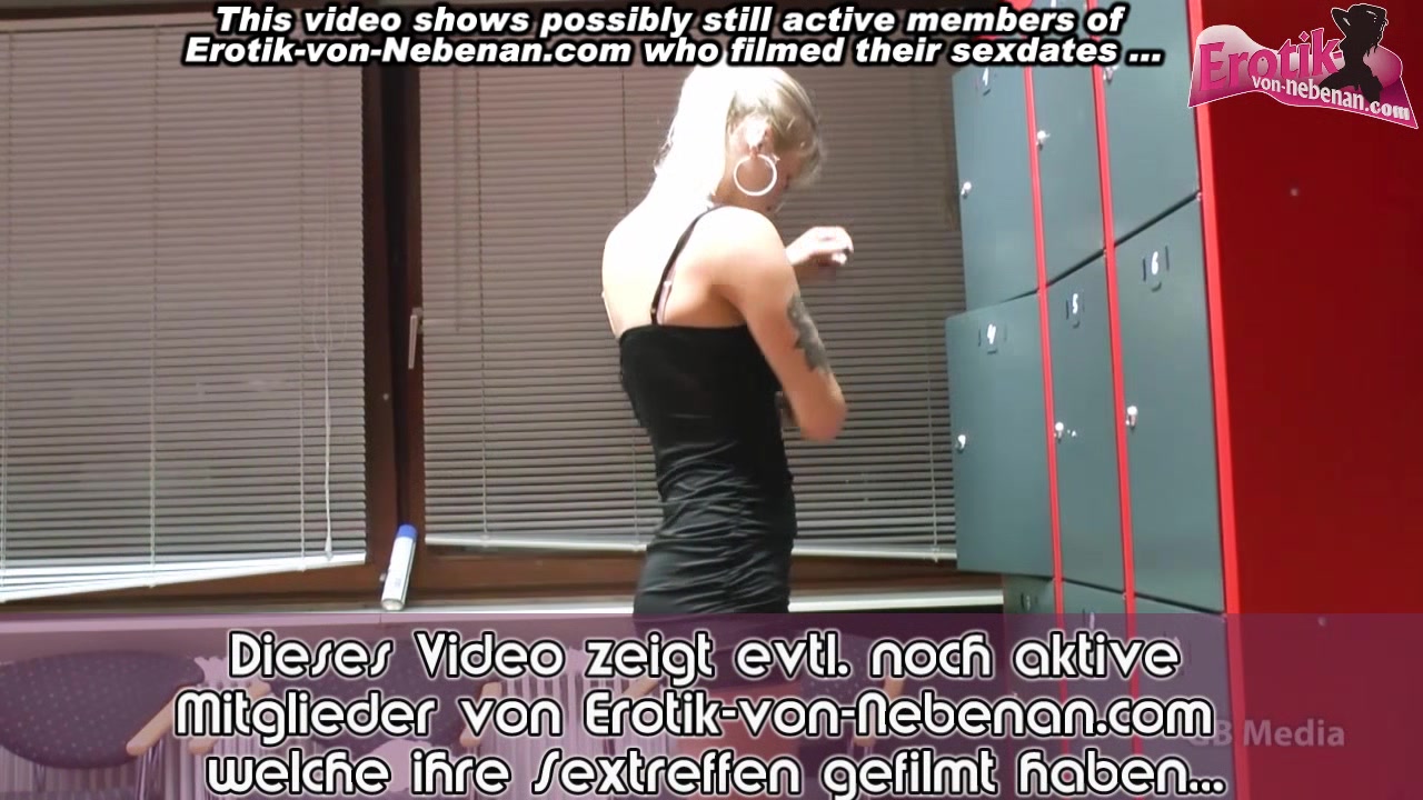 German blonde teen inseminated by user backstage