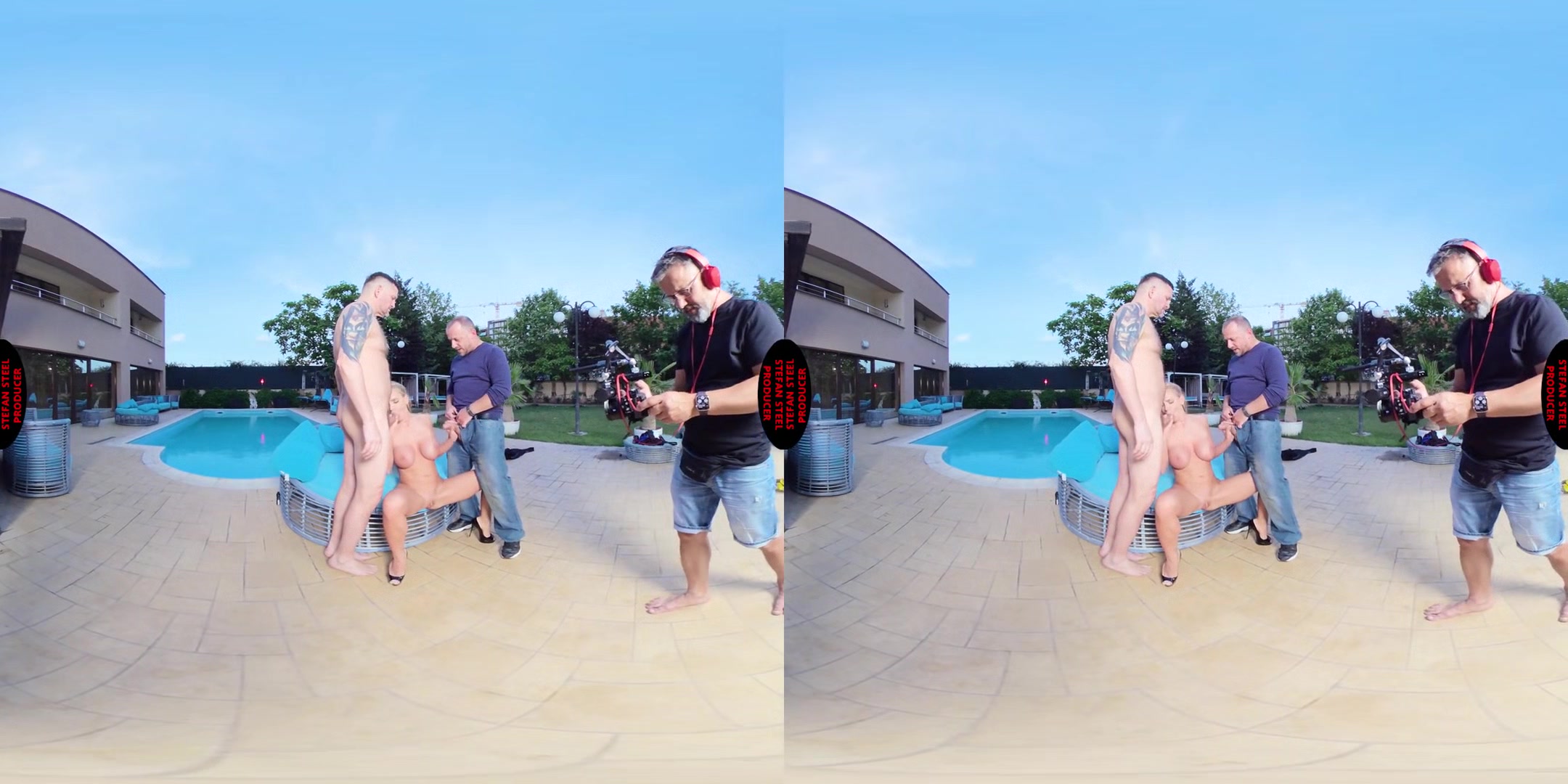 From behind the camera With Nina Heels