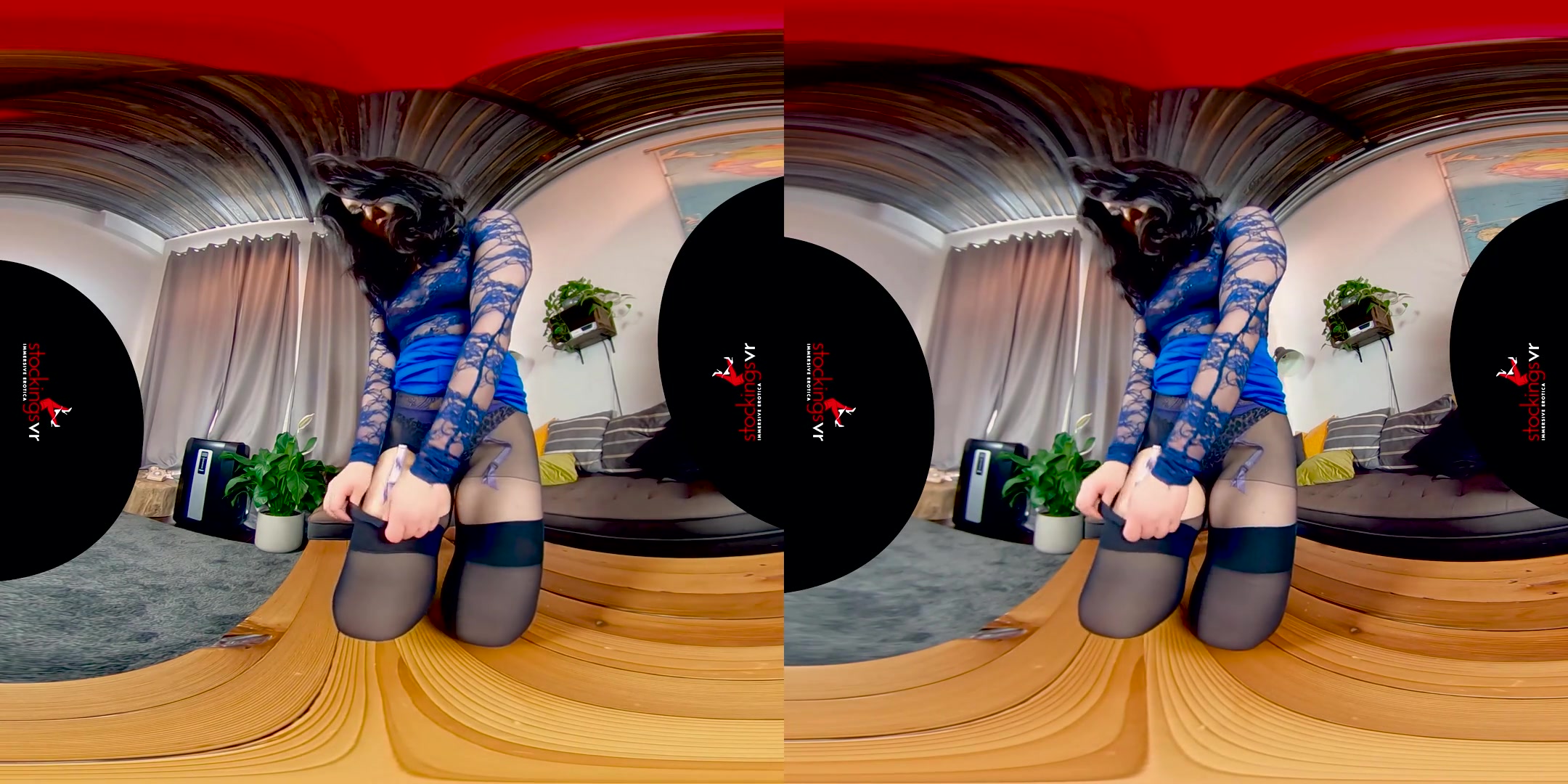 Amy Jane in Escape To A Sensual Nylon World - StockingsVR
