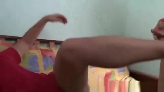 tranny mouth slamming And ass slamming lustful man