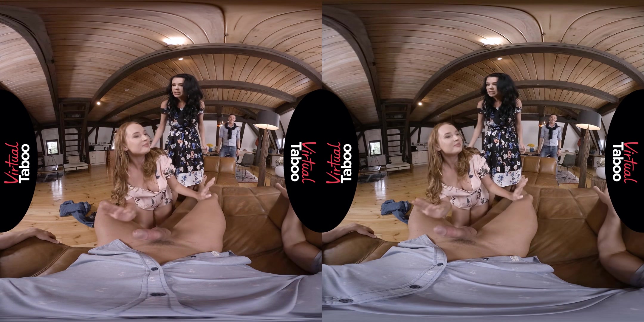 Kaisa Nord, Veronica Avluv VR Porn: Our Family Rules First Cum, First Served - VirtualTaboo