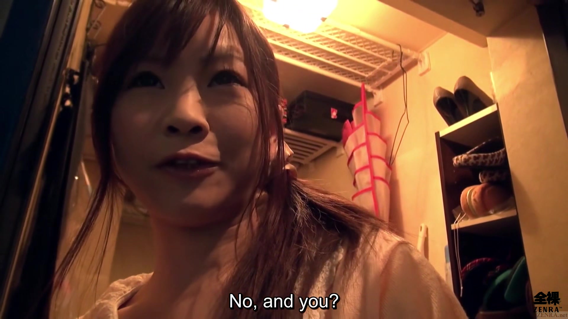 Slim and hairy Japanese wife spends entire day stark naked