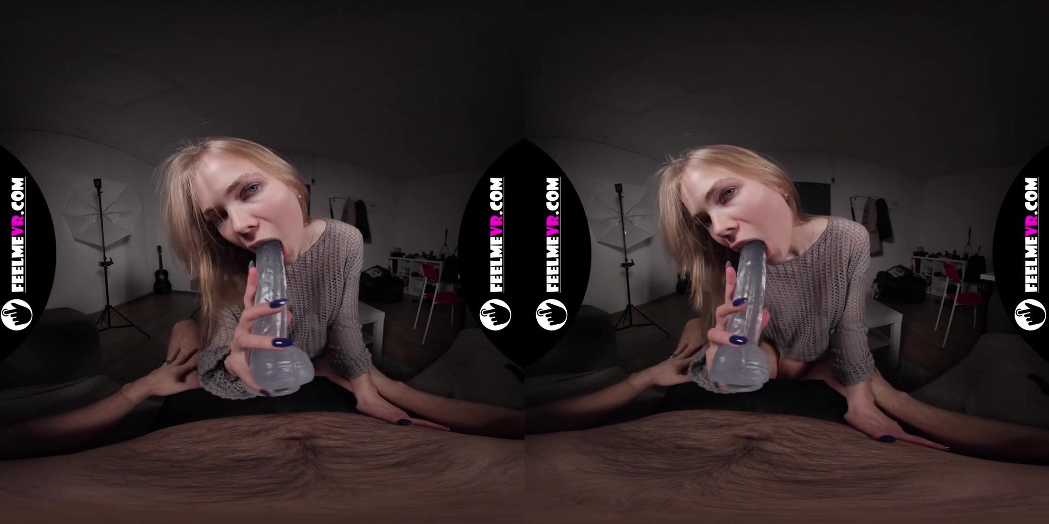 Virtual Reality Fuck Luise Wixx With Big Plastic Dick