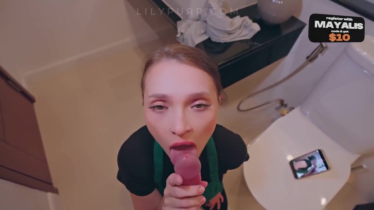 Starbucks Girl Spilled On My Shirt So She Let Me Fuck Her Hard In The Staff Toilet