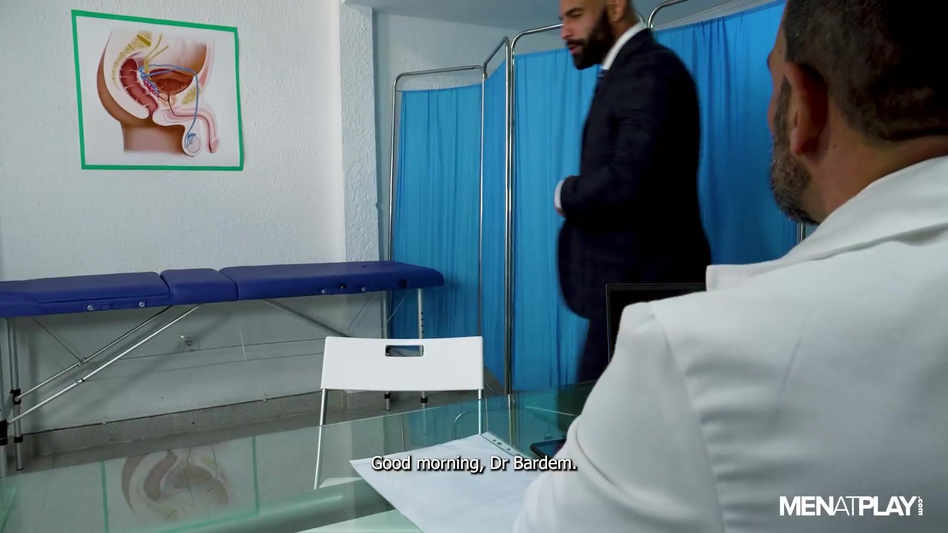 Dr. Bardem Examines Paco - MENatPLAY