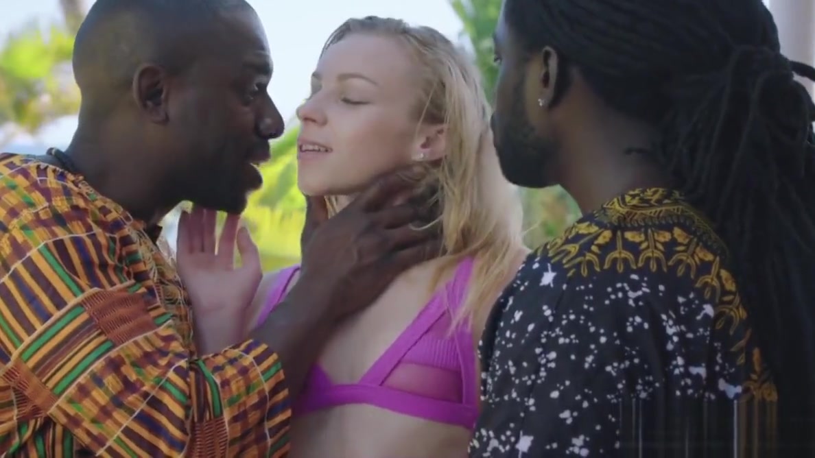 BLACKED Petite Blonde Gets Dominated By Two Monster BBCs