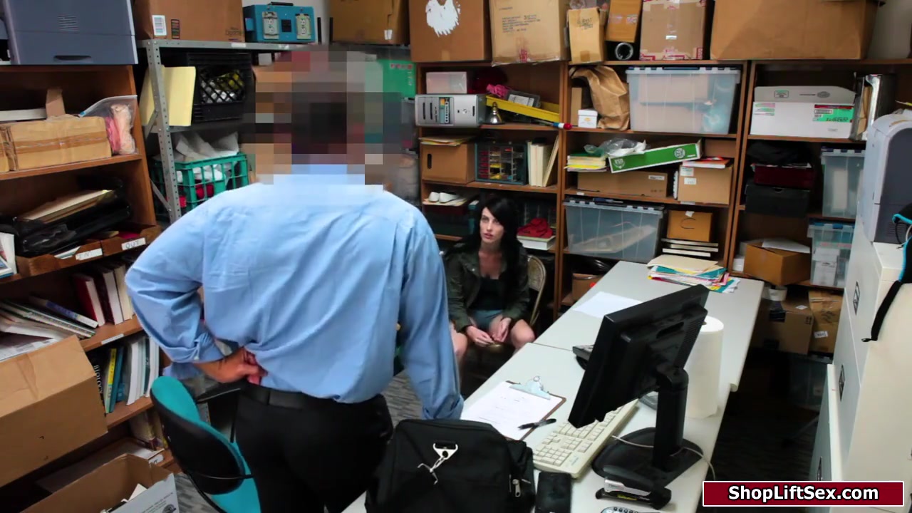Hot Shoplifter Banged By Horny Officer