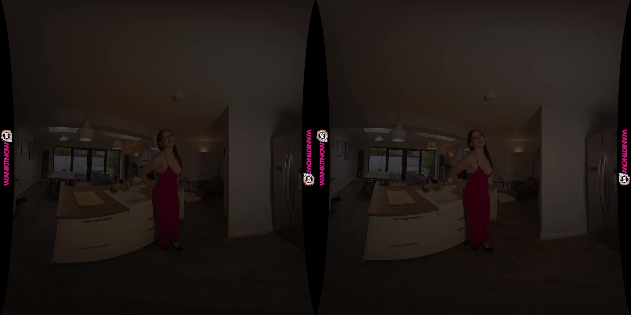 Red Dress featuring Tindra Frost - WankitNowVR