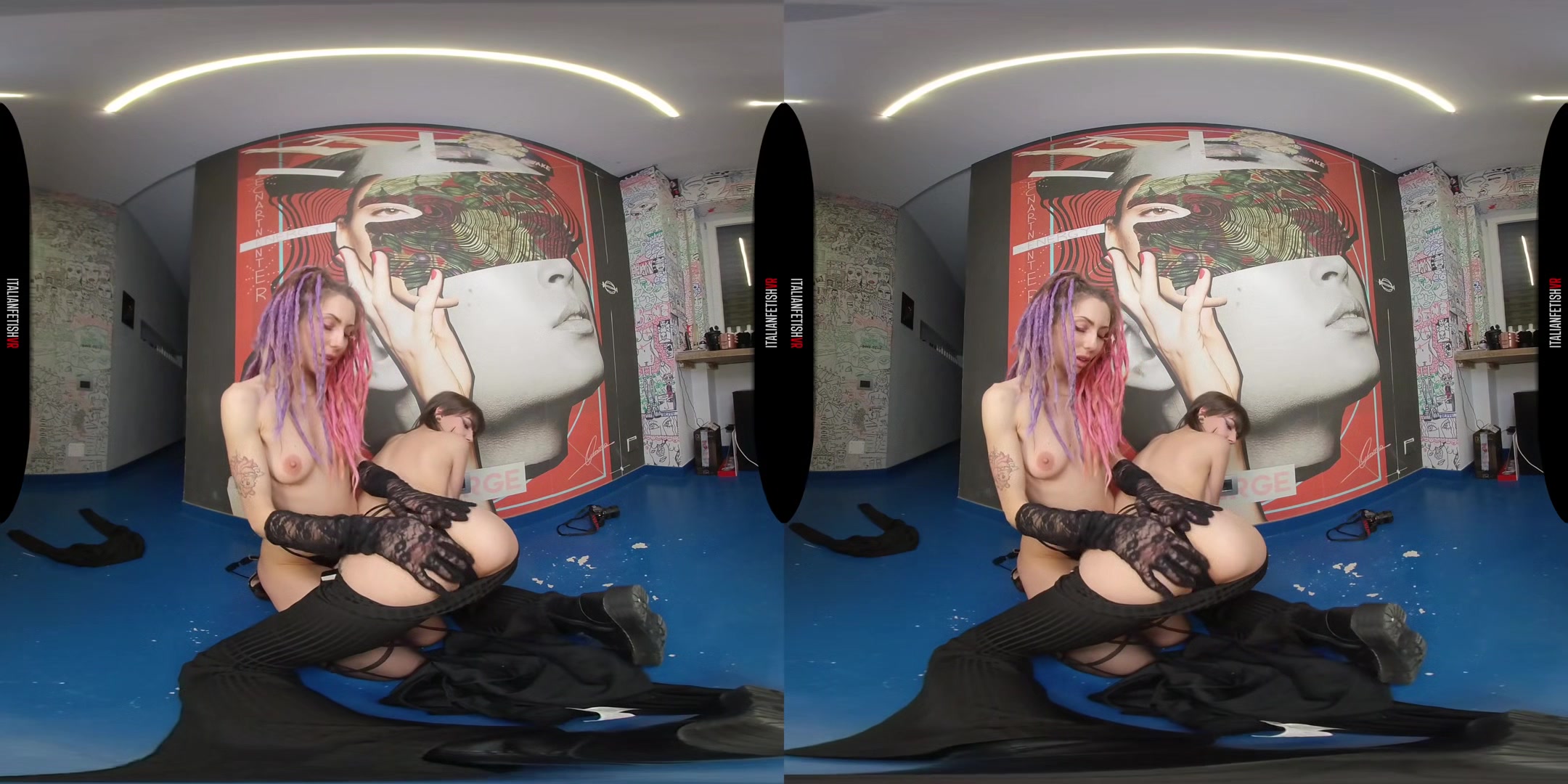 Lesbian Girlfriends Shooting - Italianfetishvr