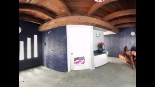 VR Bangers - [360°VR] Two Lesbians LICKING Each Other before SKINNY DIPPING