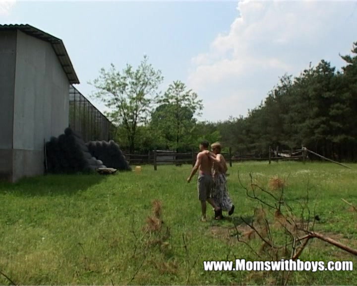 Horny Old Mama Gets Some Young Meat