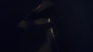 Part 2 Riding my thick 8" dildo and intense orgasm. shooting my load