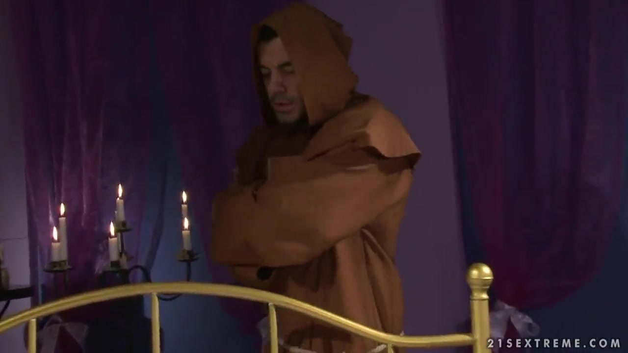 Angel Rivas gets tortured in BDSM exorcism fantasy