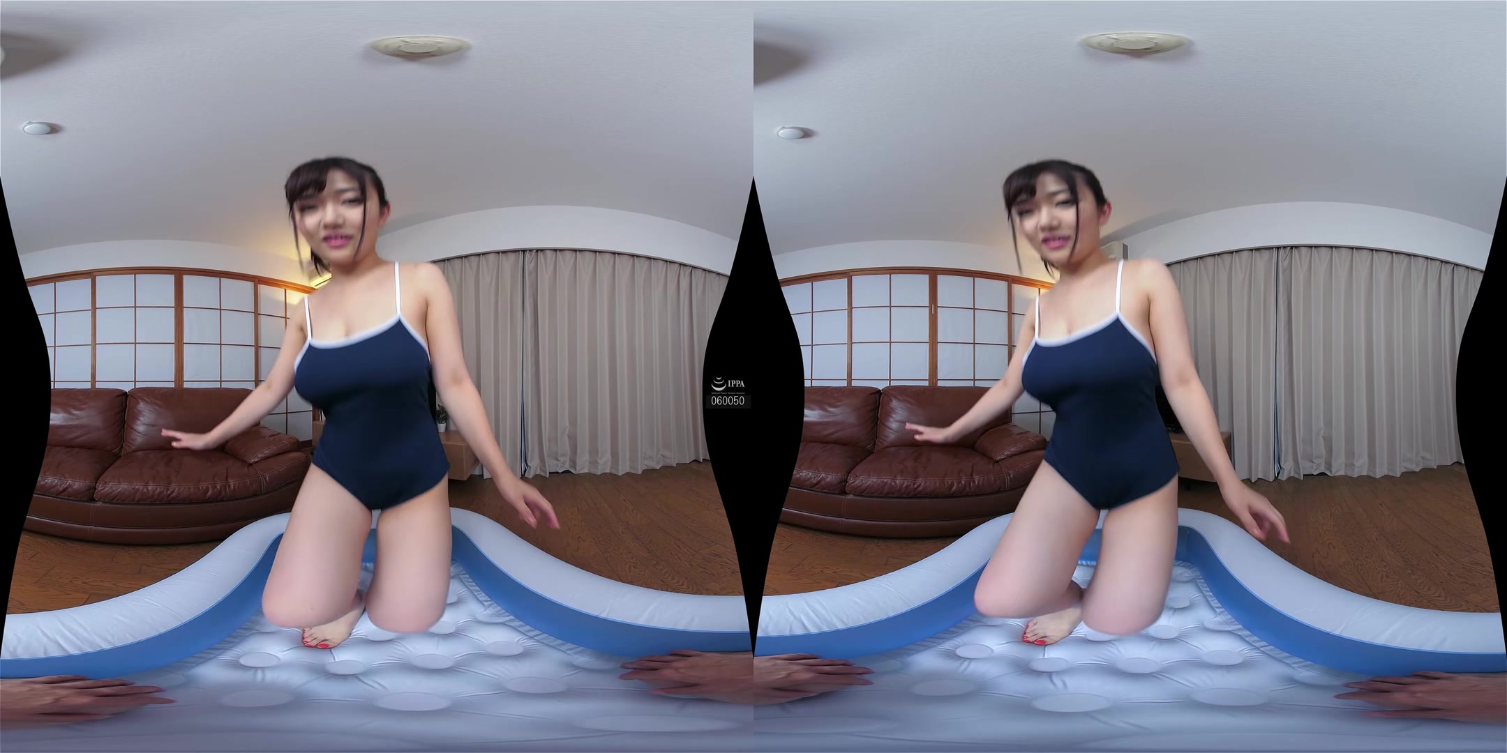 Ena Koume - Intense Sex with a Girl Who Can't Fit in a School Swimsuit - MONDELDEVR