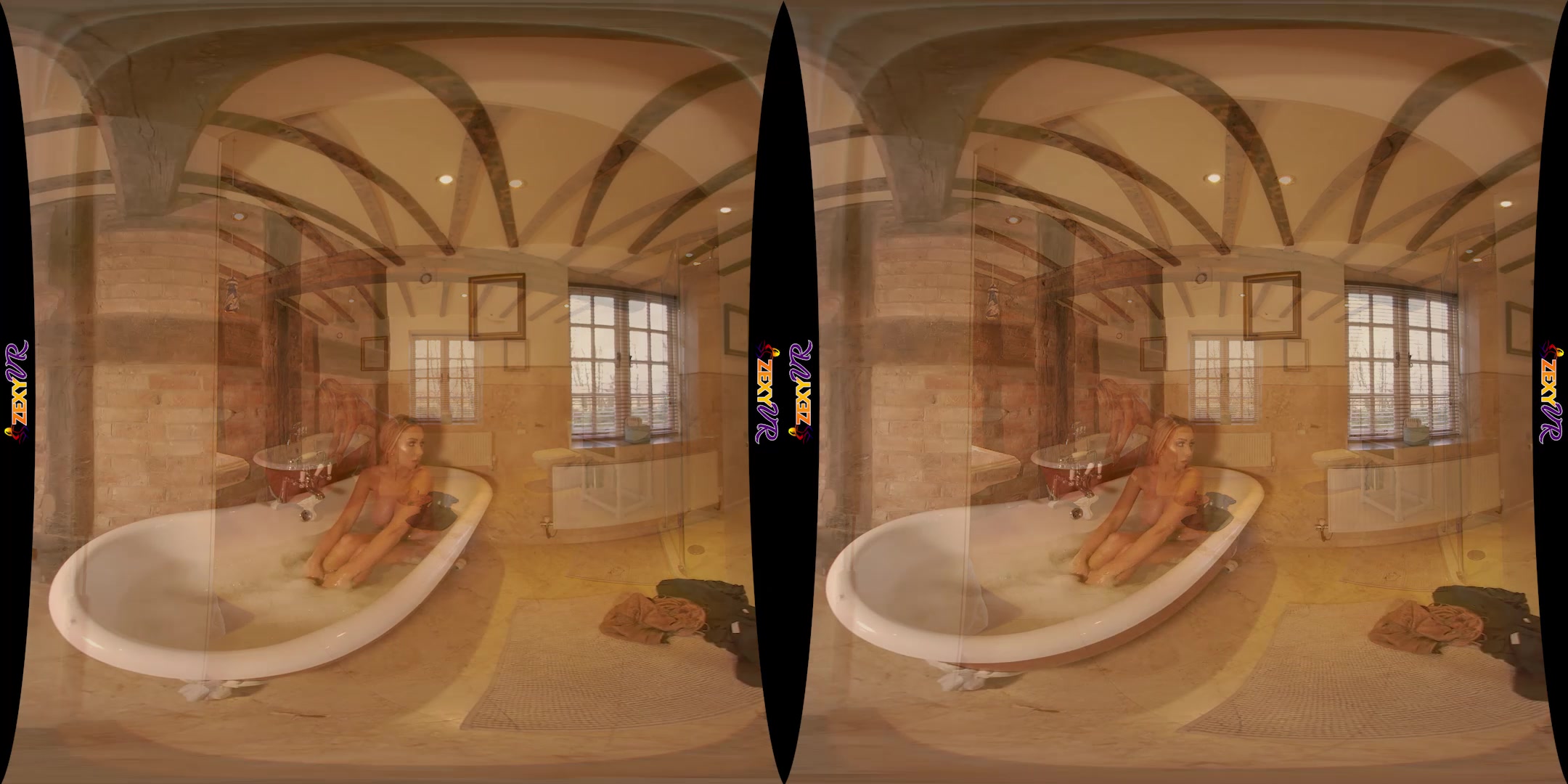 Bath Time Fun featuring Bethany Morgan - ZexyVR
