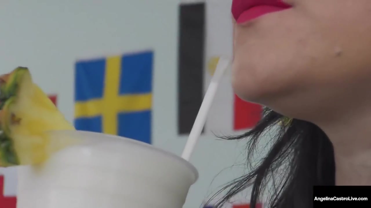 Angelina Castro - Cuban Facialed By Her Favorite Fuck Friend!