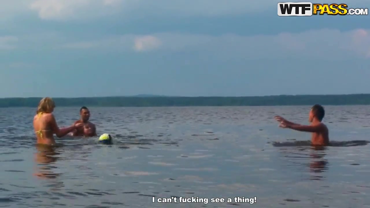student 18+ friends decided to spend day together near the sea