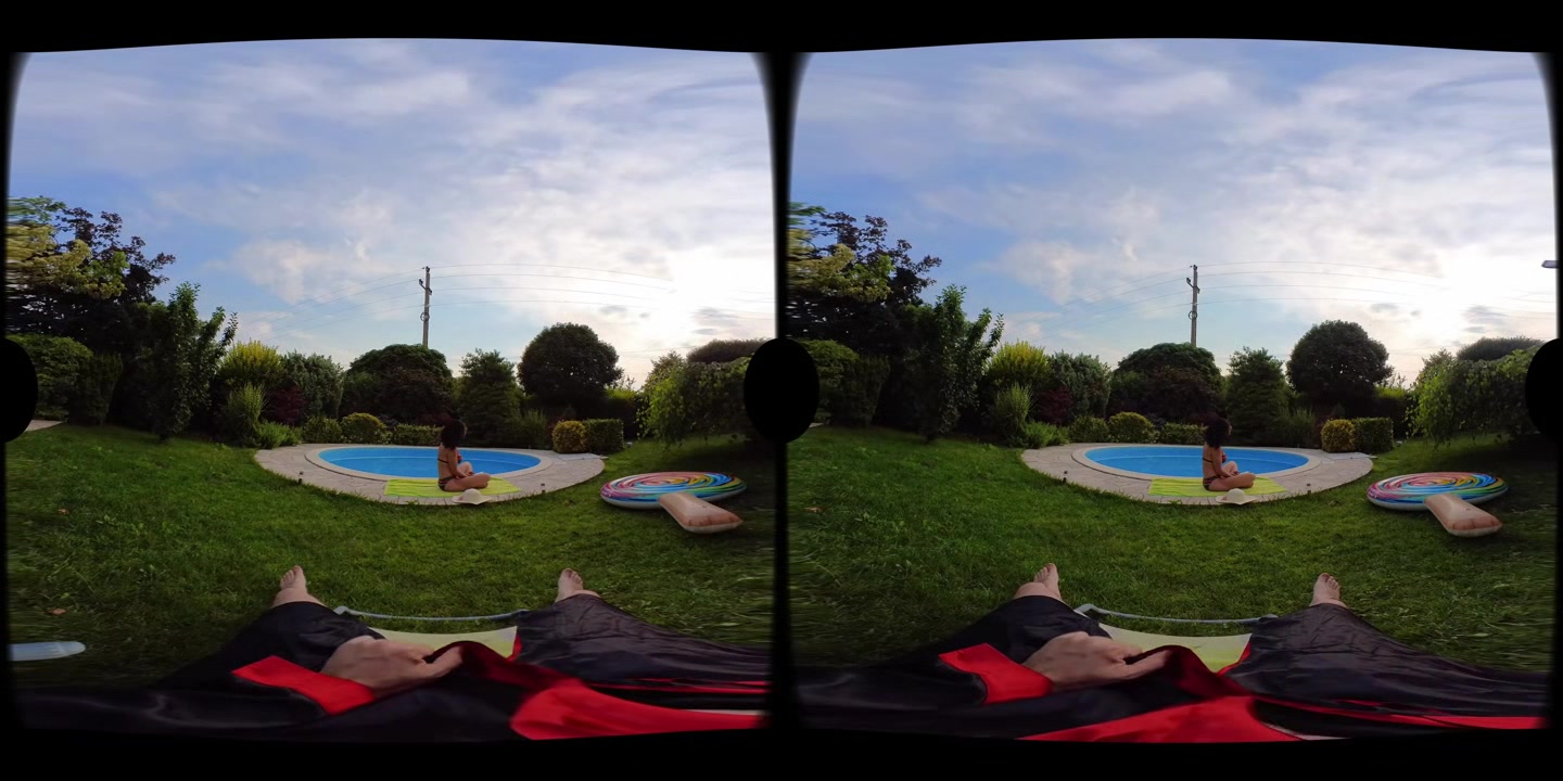 Watching Your Hot Neighbour At The Pool - AlecHardy