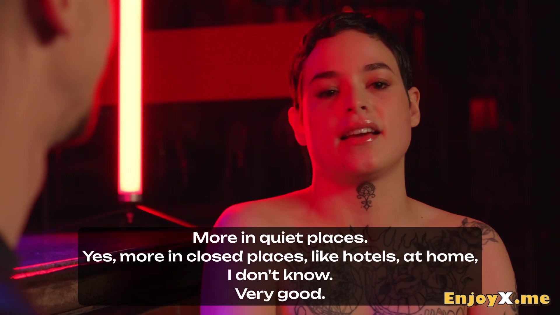 Shy Saba loves harsh threesomes with strangers - love greatest porn!