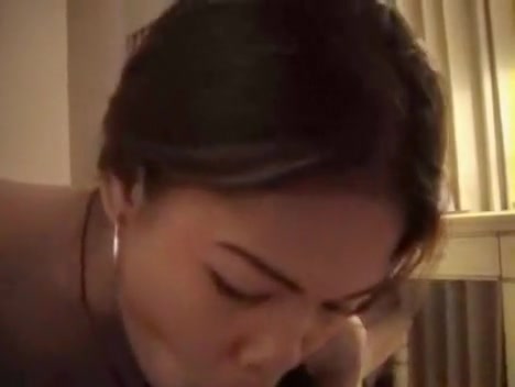 Thai bitches works with my cock and receives big portion of jizz