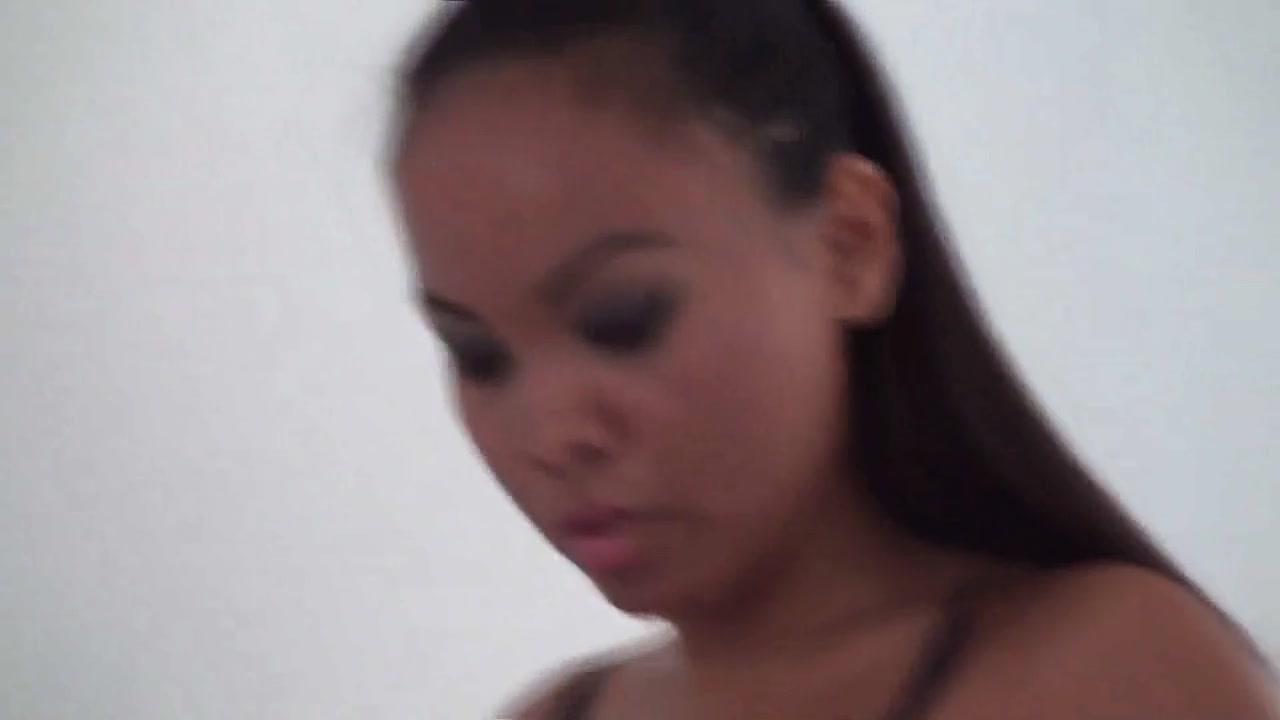 Asian black stockings feet flatten his face by Femdom Austria