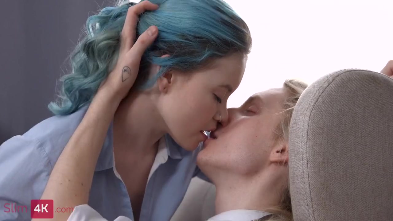 Rebecca Nikson In Horny teen 18+ With Turquoise Hair Fucks With Tutor