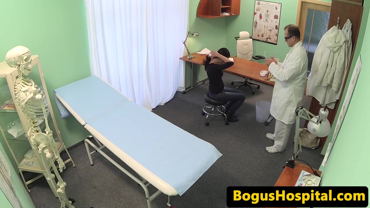 Real euro patient pussyfucked by her doctor