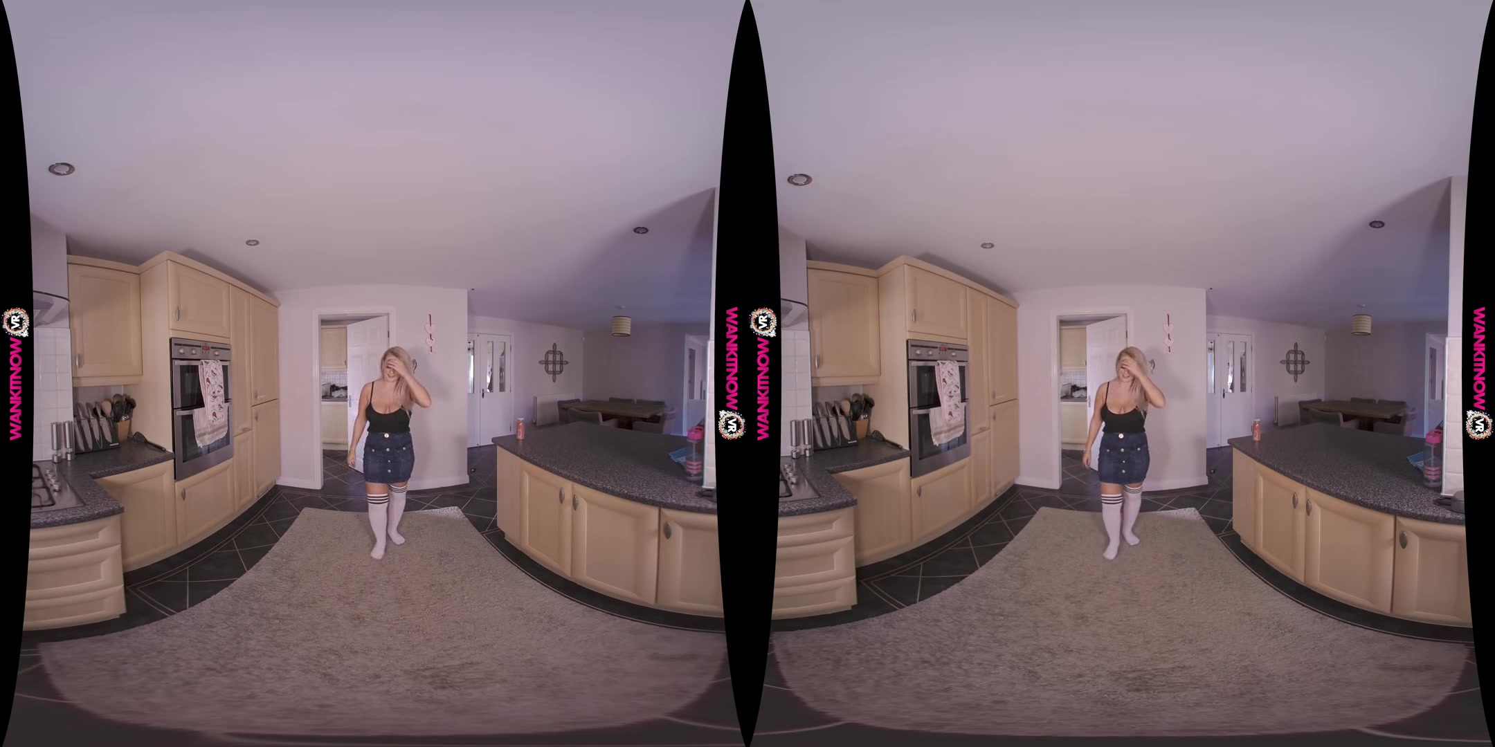 Risky Business - Voluptuous and Busty Blonde British Slag Solo