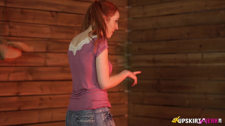 Alexa Red "Doggers In The Barn" - UpskirtJerk