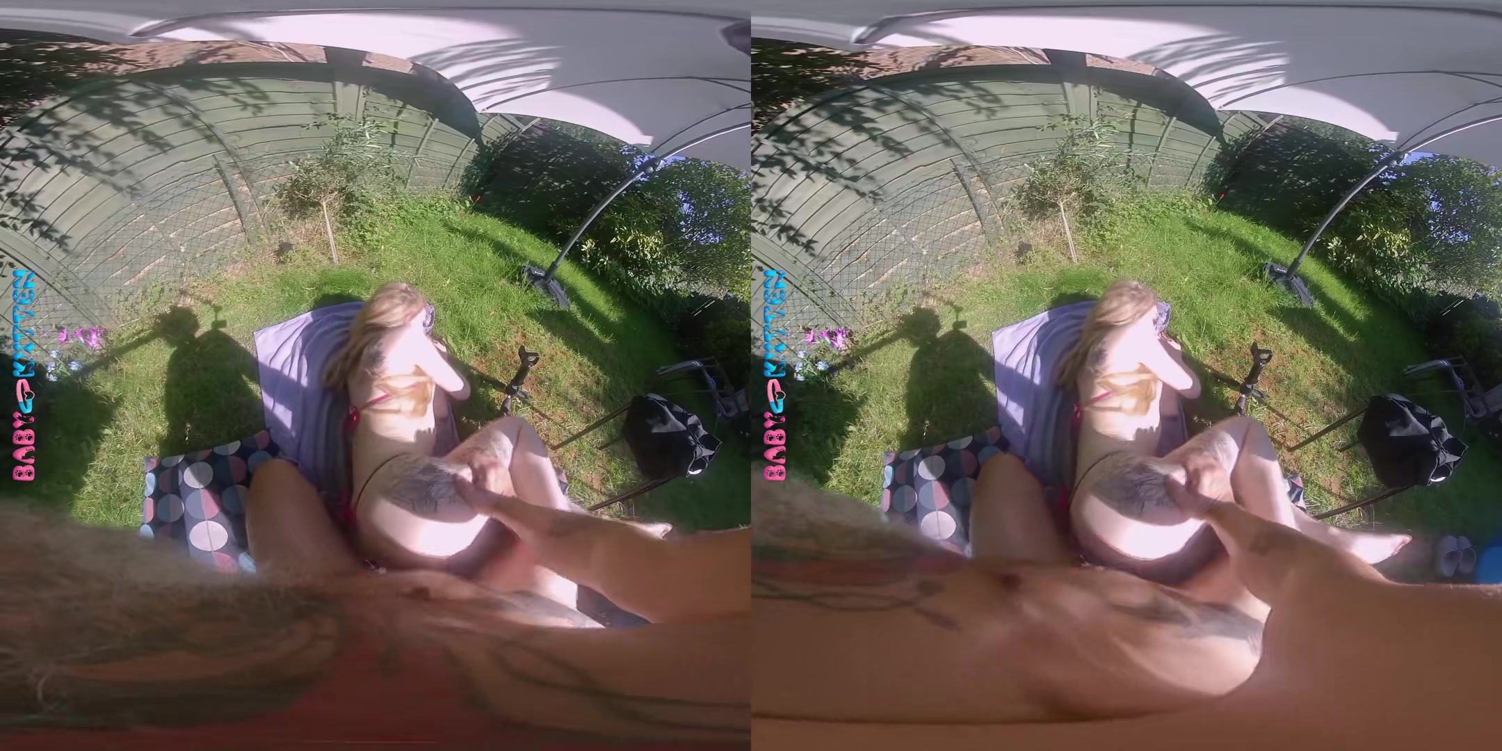 Hot Sunbathing with Stepdaddy II - Babykxtten