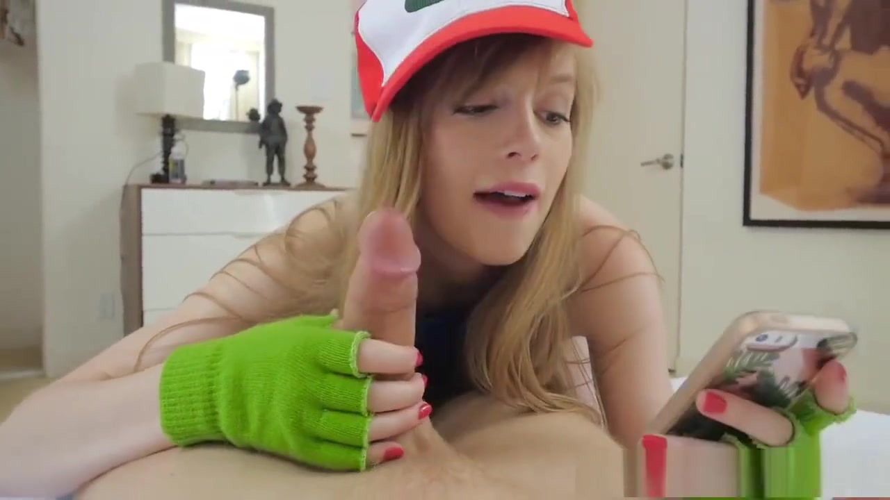 teen 18+ stepsister catching a rare Pokemon