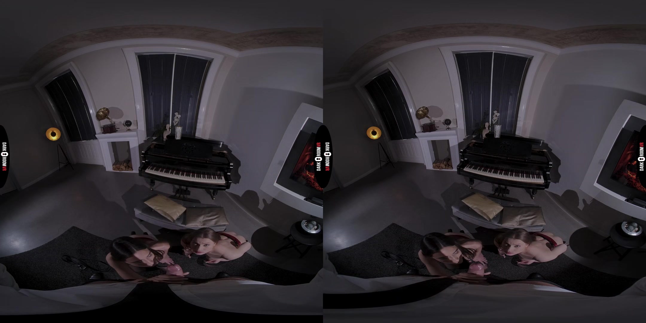 Mia Split & Sandralyd VR Porn: Play Together Cum Together - DarkRoomVR