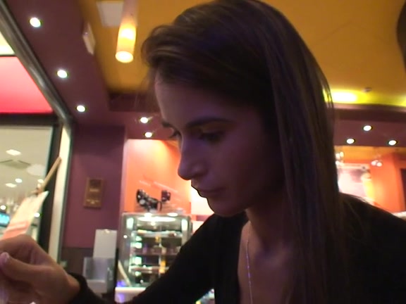 Real dilettante pair enjoys sex in the public place