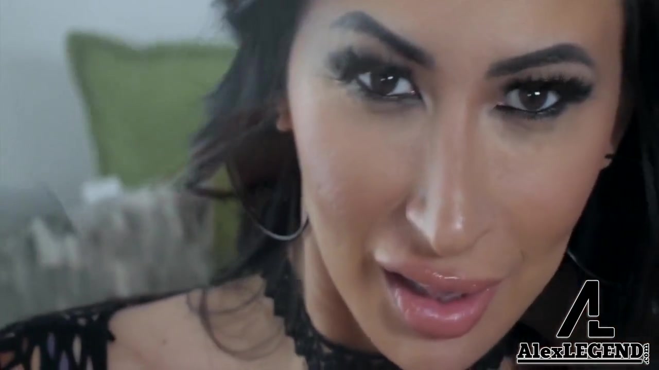 Busty Latina Wears A Fishnet Dress To Get A Pounding By A Huge Cock - Alex Legend And Lily Lane