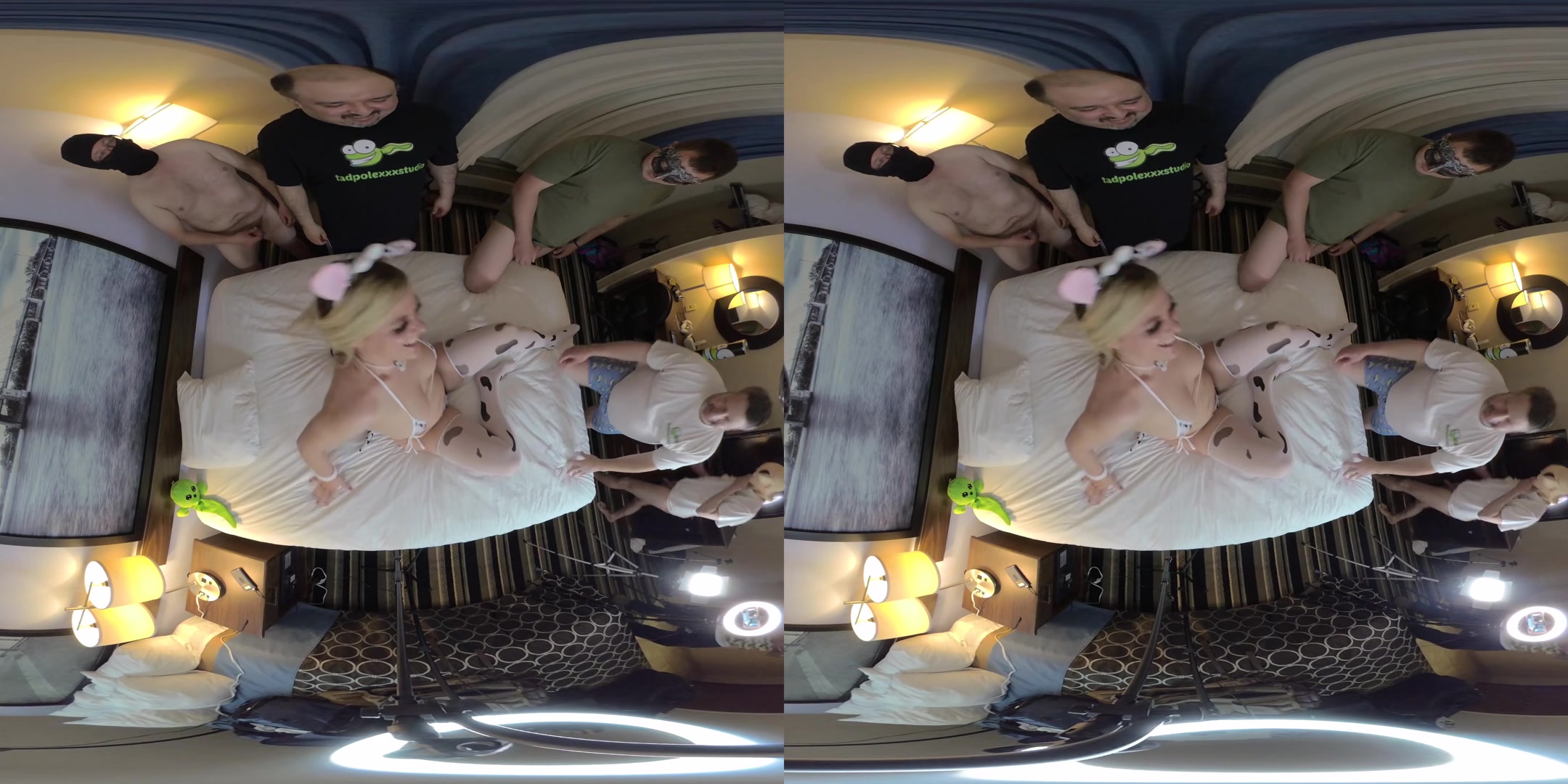 Kendra Lynn GANGBANG in a Cow Outfit - TadPoleXXXStudio