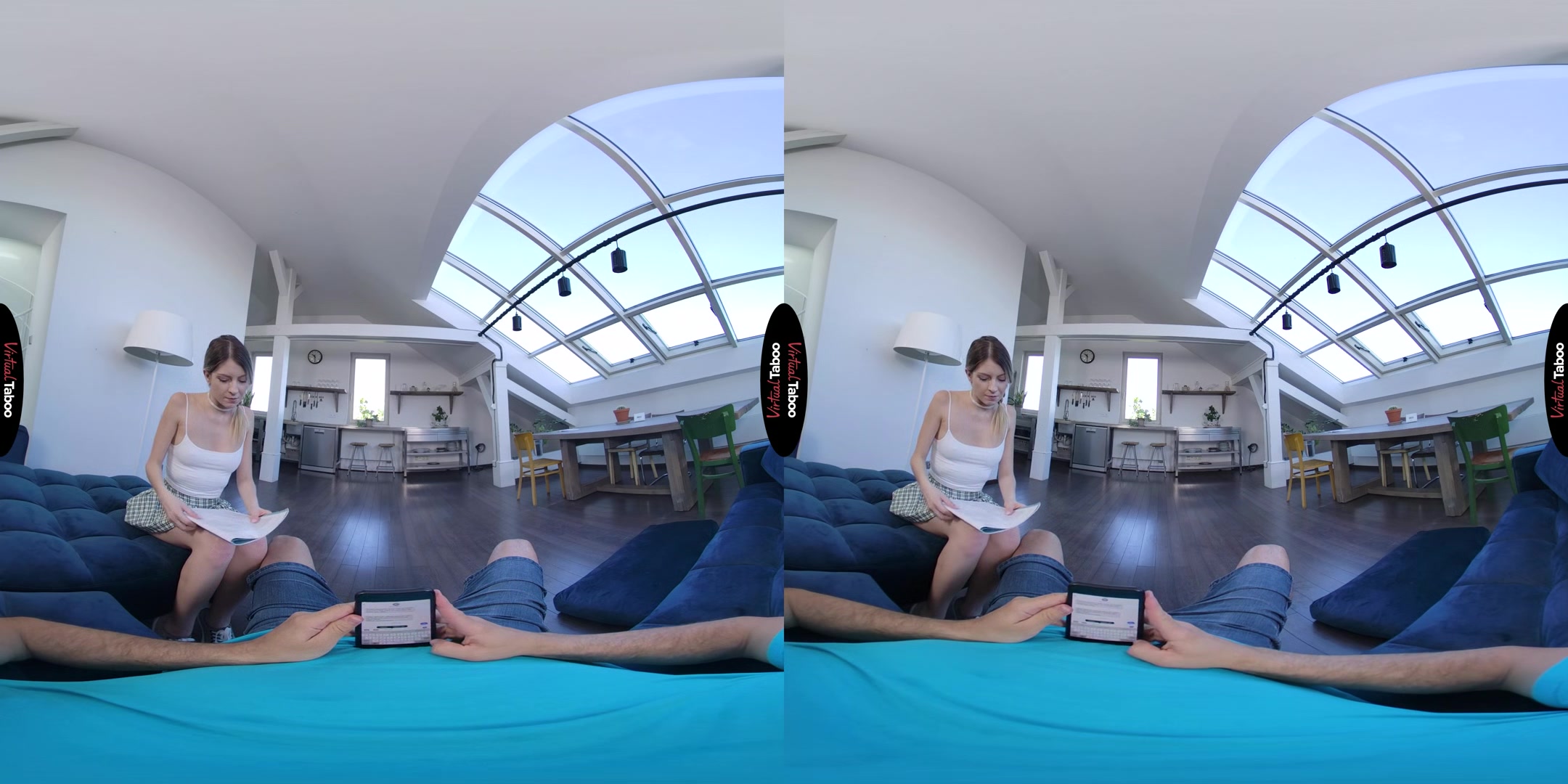 Lily Joy, Rebecca Volpetti VR Porn: Not Your Ordinary Family - VirtualTaboo