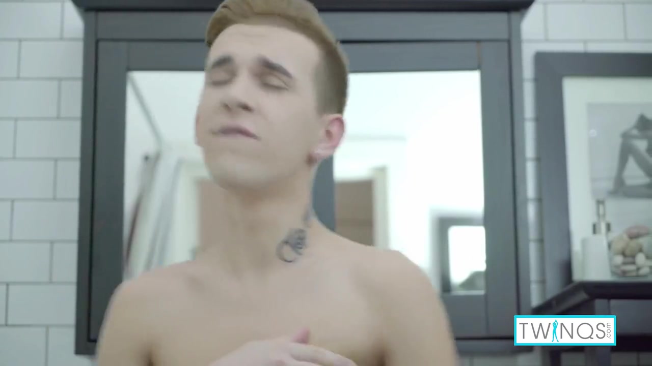 Takes A Shower And Strokes His Cock! With William B